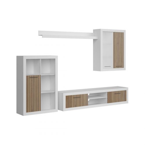 COMPOSICION SALON MOD. MELISA BLANCO F/MADERA