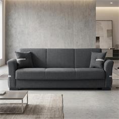 SOFA CAMA FELIX TAP. GRIS OSC. 50-002