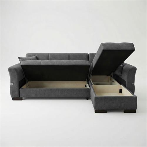 CHAISEL. REV. C/CAMA FELIX TAP. GRIS OSC. 50-002