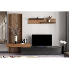 COMPOSICION REBECA PLUS 250M C/OAK-NEGRO/ARTISAN