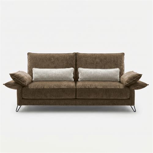 SOFA 3P VANESSA 200 RUBENS 7513 DARK EARTH