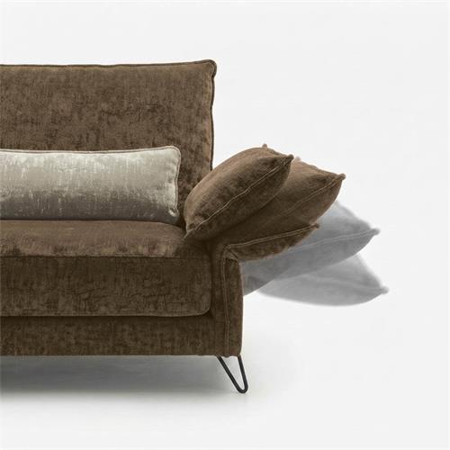 SOFA 3P VANESSA 200 RUBENS 7513 DARK EARTH