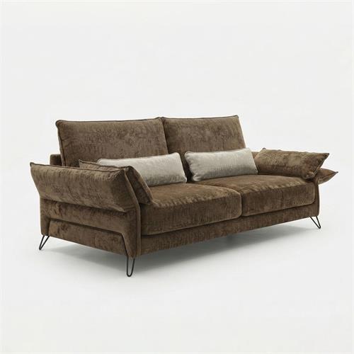SOFA 3P VANESSA 200 RUBENS 7513 DARK EARTH