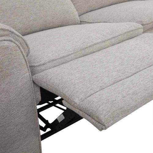 SOFA 3PL. MAXI SIREL TELA GRIS CLARO 3 RELAX