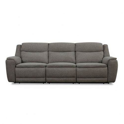 SOFA 3PL. MAXI SIREL TELA GRIS OSCURO 3 RELAX