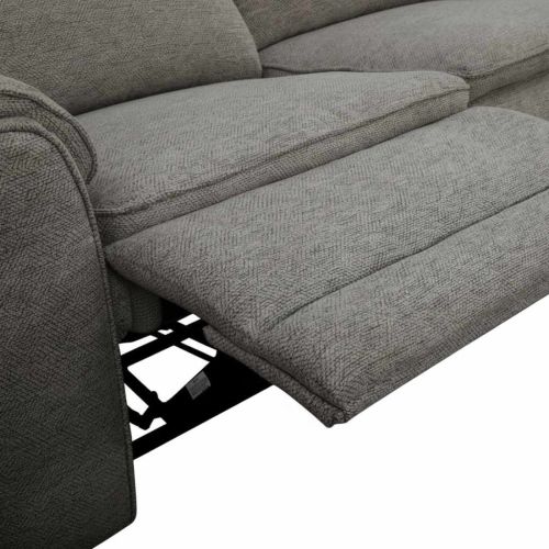 SOFA 3PL. MAXI SIREL TELA GRIS OSCURO 3 RELAX