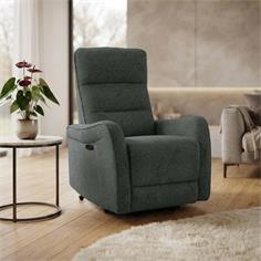 SILLON RELAX ELEC. BALTIMOR TELA ALOE 19 VERDE OSC