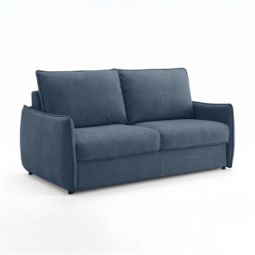 SOFA CAMA ITALIANO CABRIEL ALOE 21 AZUL OS.
