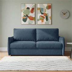 SOFA CAMA ITALIANO CABRIEL ALOE 21 AZUL OS.