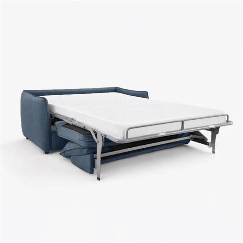 SOFA CAMA ITALIANO CABRIEL ALOE 21 AZUL OS.