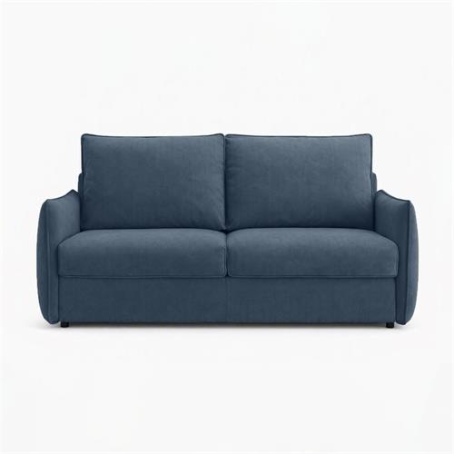 SOFA CAMA ITALIANO CABRIEL ALOE 21 AZUL OS.