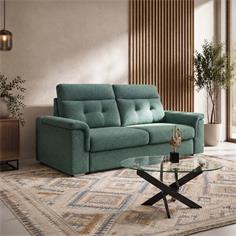 SOFA CAMA ITALIANO INDO LM52-09 VERDE OSC.