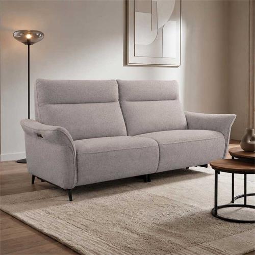 SOFÁ 3P RELAX ESTEPA TELA ALOE 07 BEIGE (A/90)