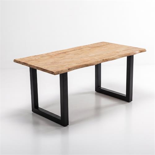 MESA COMEDOR KIEV 160X90 ROBLE P/NEGRA (1388)