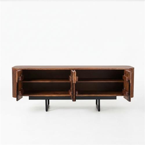 MODULO TV TAVIRA 140 MADERA MACIZA MANGO