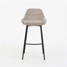 TABURETE CASPER TAPIZADO BEIGE TOSTADO 2