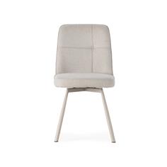 SILLA TIRSA GIRATORIA CREMA/PATA CREMA 2