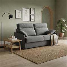 SOFA CAMA BASCO 140 NATURA C/25 GRIS