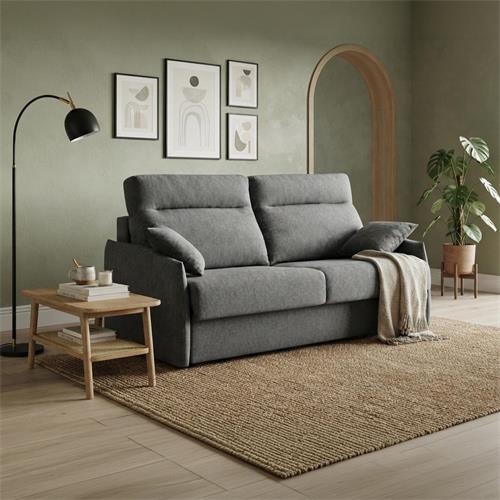 SOFA CAMA BASCO 140 NATURA C/25 GRIS