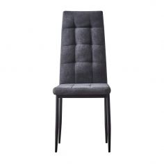 SILLA SKYE KIT P/MET NEGRO T/NIDO 01 GRIS OSCURO 2