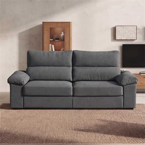 SOFA MAXI SLIP 242 TAP. NATURA 24 SMOKE