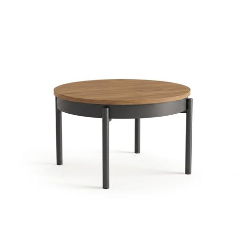 MESA CENTRO ELEV. P.CILINDRO M836 T-NOGAL-NEGRO
