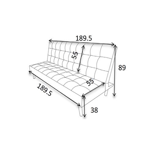SOFA CAMA COLOR BEIGE M4001