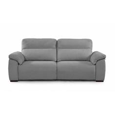 SOFA 4PL MEGAN BRAZO ARCON S/B GENOVA C/2 GRIS OSC 2