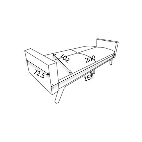 SOFA CAMA BEIGE M4002