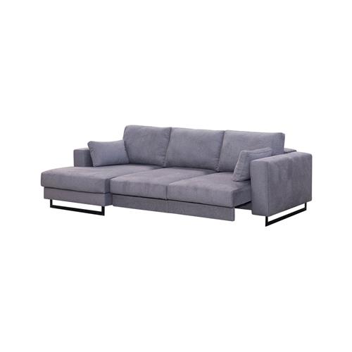 ZEUS 3P+CHAISE IZQ TAP. KONGO 11 ACERO