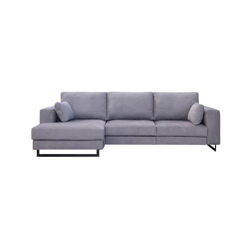 ZEUS 3P+CHAISE IZQ TAP. KONGO 11 ACERO