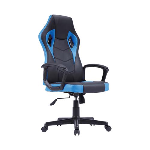 SILLON ROMA GAMER NEGRA/AZUL