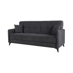 SANTI SOFA CAMA LIBRO TELA BACOS 19 GRIS ANTRACITA 2