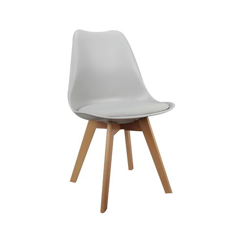 SILLA SCARLET BLANCA W-02 P/MADERA