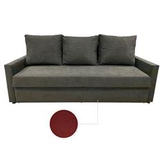 SOFA CAMA GONDOLA TAP. CALABRIA 06 ROJO