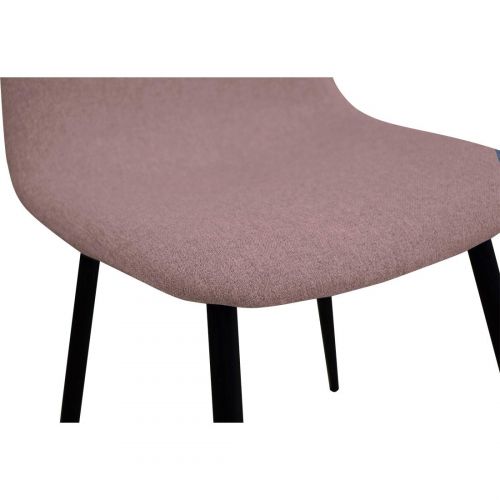 SILLA NAXOS P/MET. NEGRO T/NIDO14 ROSITA